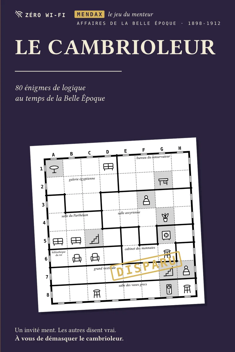 Couverture du livre « Le Cambrioleur »
