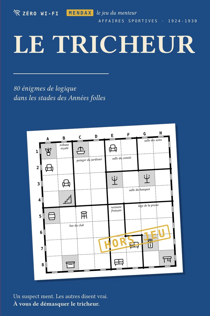 Couverture du livre « Le Tricheur »