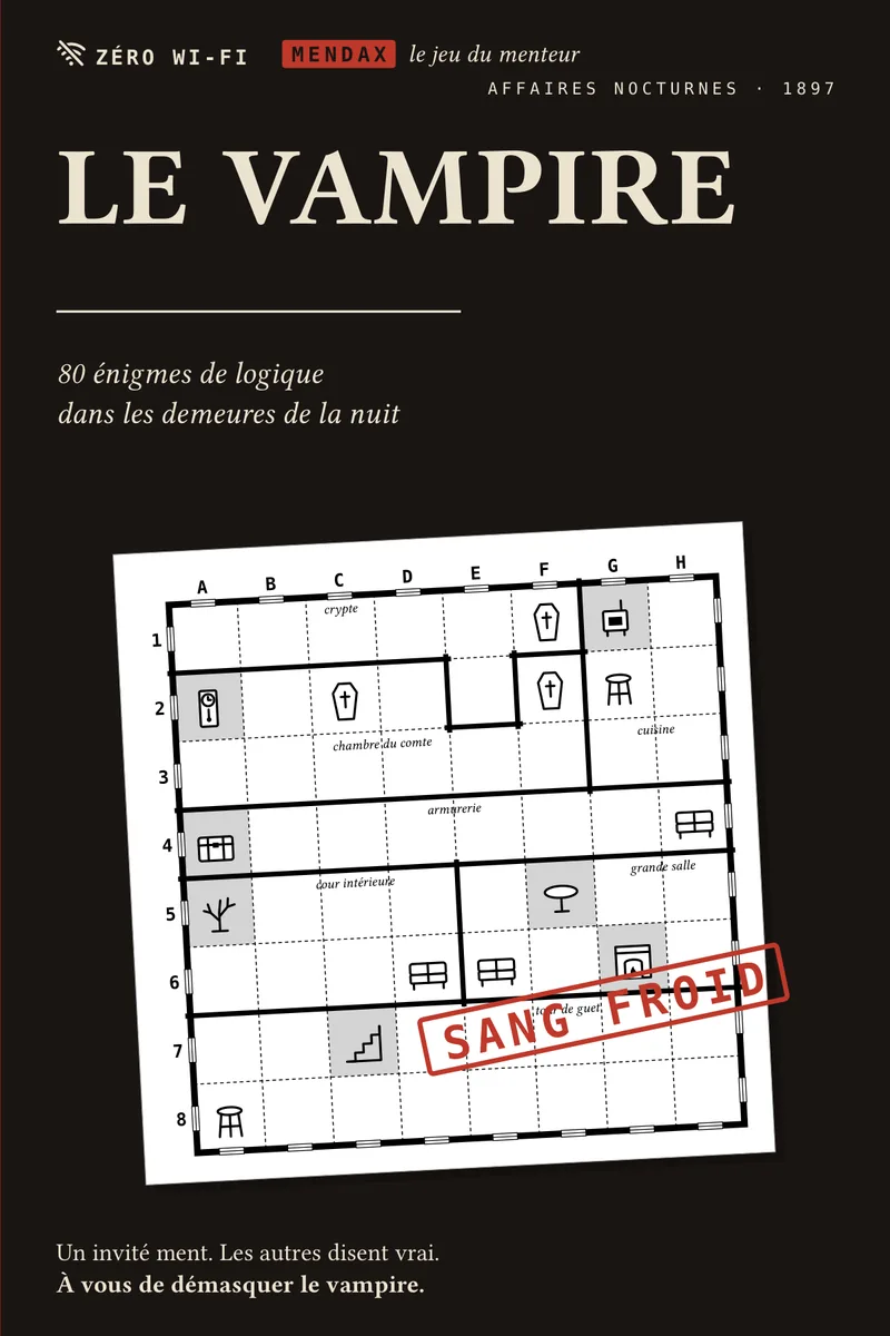 Couverture du livre « Le Vampire »